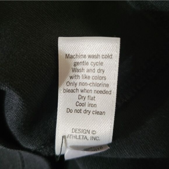 Athleta Black Ponte Skirt Zipper Pockets - Picture 8 of 9